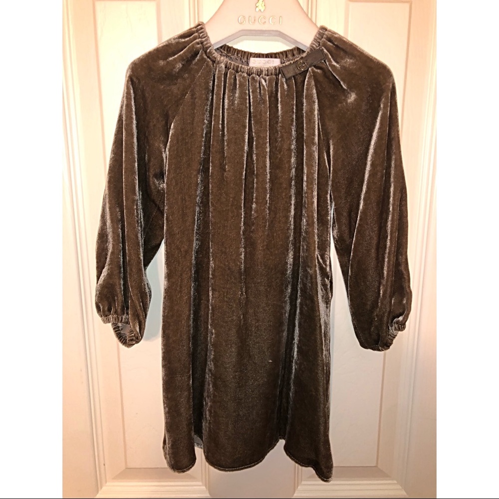 Gucci long sleeve dress 9-12 months